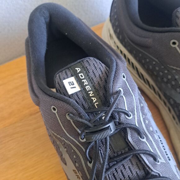 Brooks Adrenaline GTS 21 Running Shoes Mens 15 Lightweight Breathable Gray - Picture 9 of 13